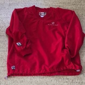 Chase Authentics Budweiser NASCAR Dale Jr 8 Vented Windbreaker - Red - XL